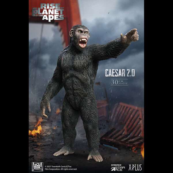 Caesar (2.0), Rise Of The Planet Of The Apes, X-Plus, Star Ace, Pre-Painted